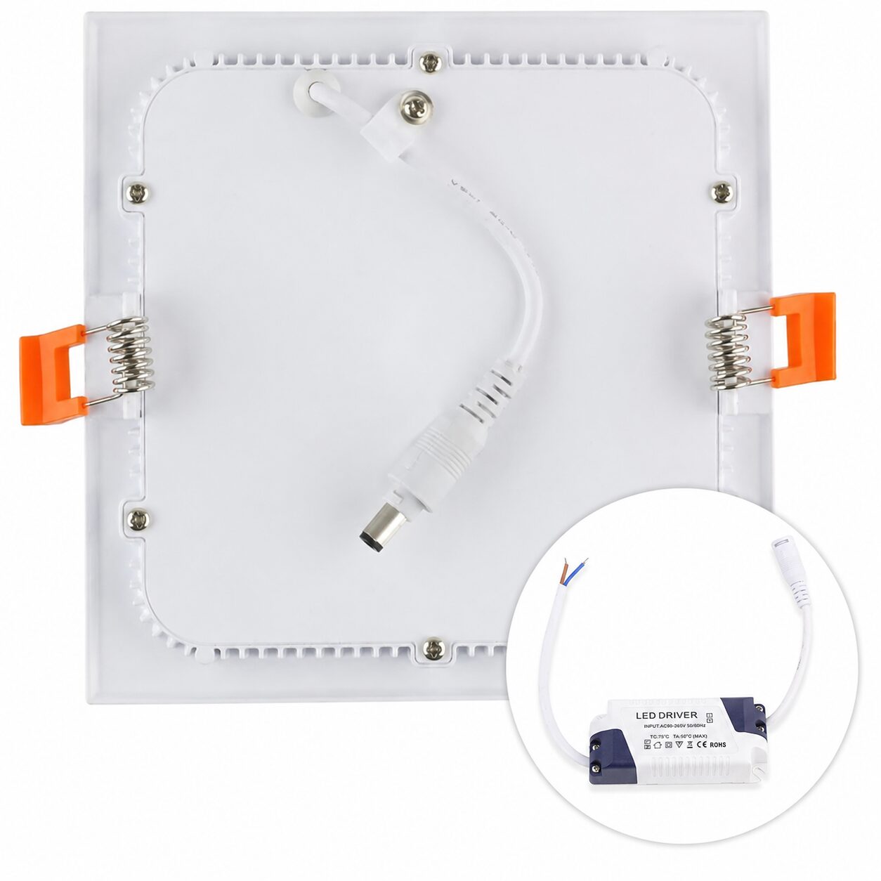 Panel LED Cuadrado de Empotrar 24W - Imagen 2
