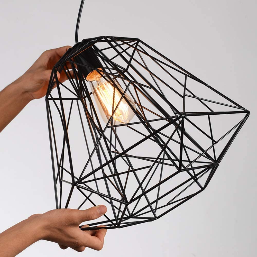 Colgante De Techo Vintage Led Jaula - Imagen 3
